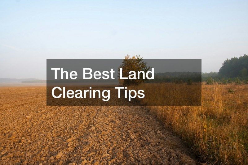 The Best Land Clearing Tips