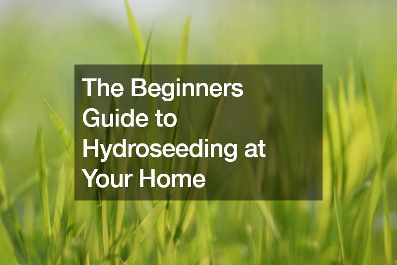 The Beginners Guide to Hydroseeding at Your Home
