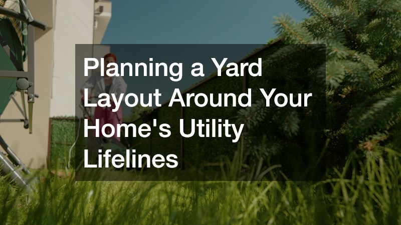 Planning a Yard Layout Around Your Home’s Utility Lifelines